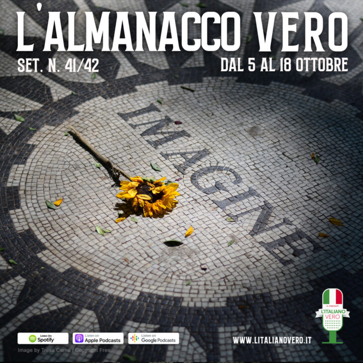 L’Almanacco Vero sett. n. 41-42 dal 5 al 18 ottobre ’20